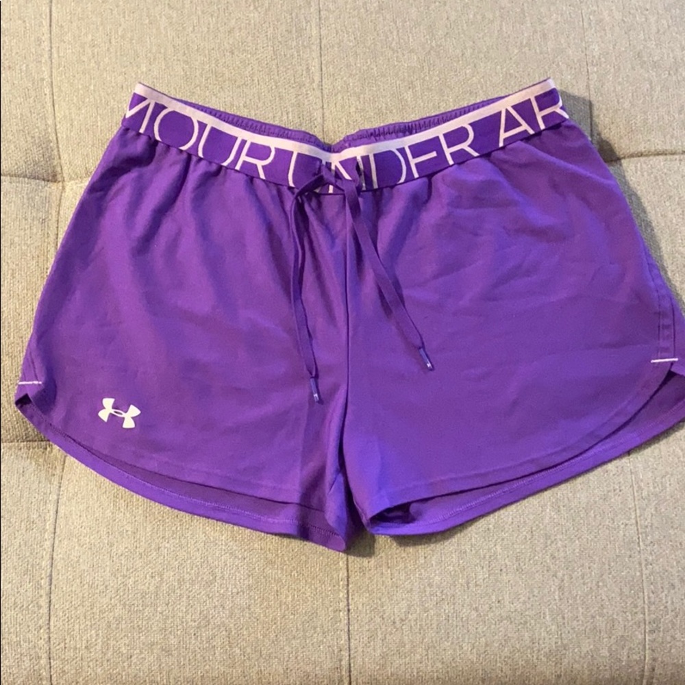EUC Under Armor Heat Gear Shorts Size Medium
